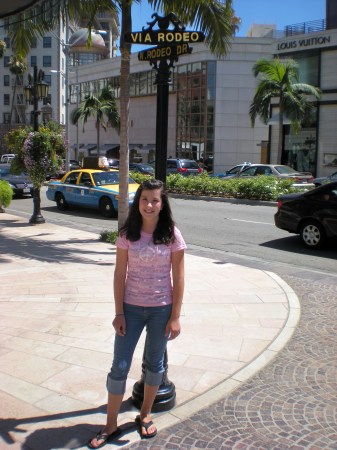 Jessica on Rodeo Drive
