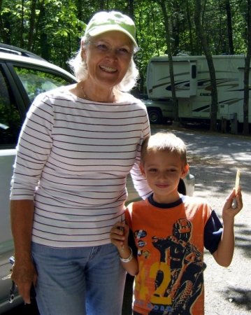 With my nephew Jackson - Summer 2009