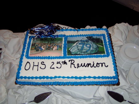 OHS 25th Reunion Cake