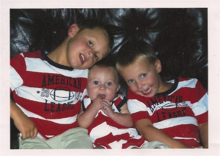 My three youngest Grandboys 2009