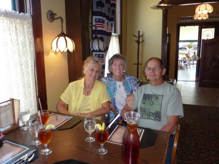 Dining at the Sheridan Inn.