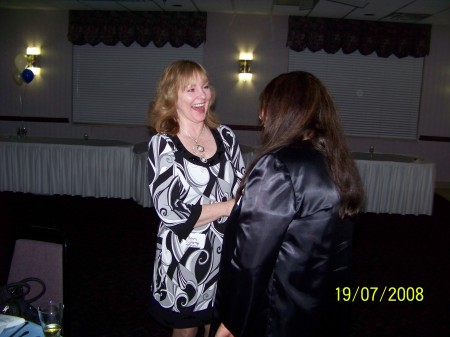 Lynn Sweeney with Donna Falsey