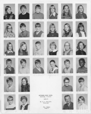 6th Grade - 1970-1971