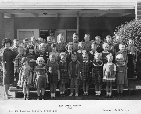 San Jose Elementary - 1963-1964 - Kindergarten