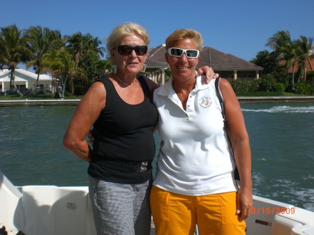 Me & Lynne on boat ride in Naples