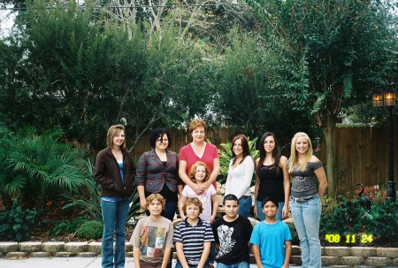 Gloria and grandkids