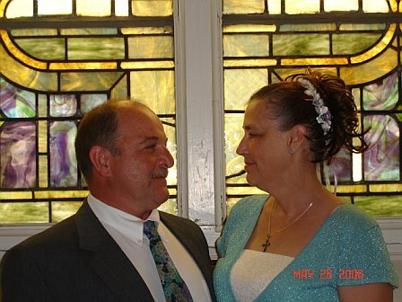 Dennis & I  ( 2nd Wedding day)