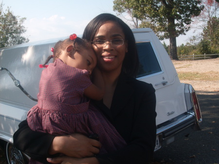 Niece Ingrid and her daughter, Gabrielle