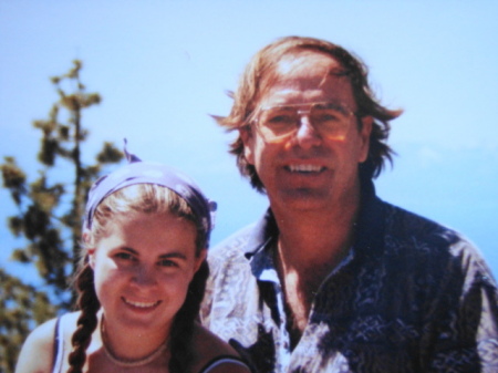 With my daughter Allegra, 2003