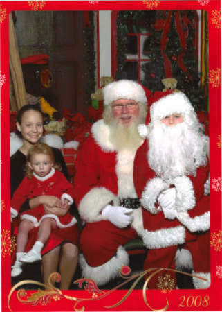 Jaedyn, Noah (other Santa) and Sophie