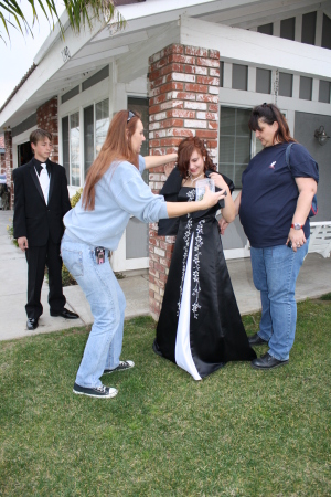 GETTING READY FOR THE DANCE