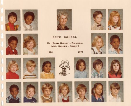 Mrs. Keller's class 1976-77