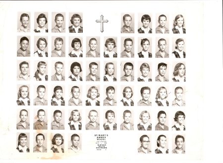 St Mary's Annex 5th grade 1961-1962