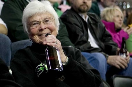 The beer granny