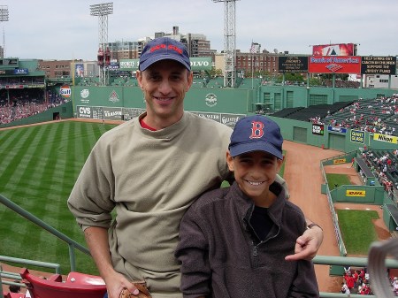 Nick and I at a Red Sox Game 2007