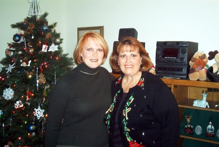 Diane and Nancy Christmas