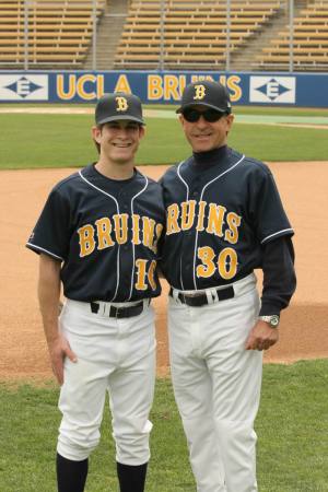Coaching my son Kris at UCLA 2006