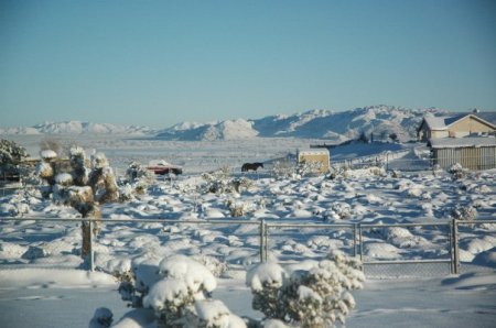 Apple Valley after a good snowfall.