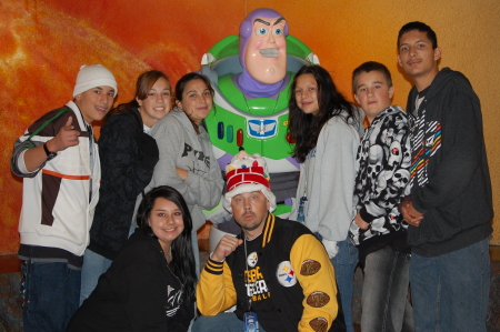 Buzz light year and crew