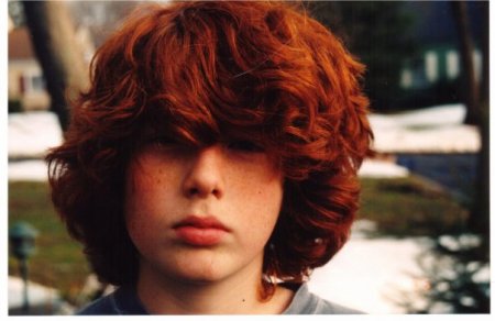 George, in his middle school "Fro"- 2004