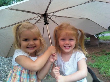 McKenzie and her cousin Gracie