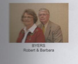 Robert and Barbara Byers