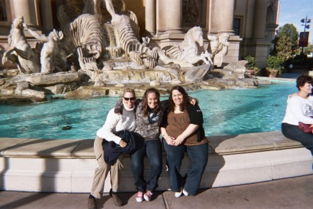 My daughters and I in Vegas