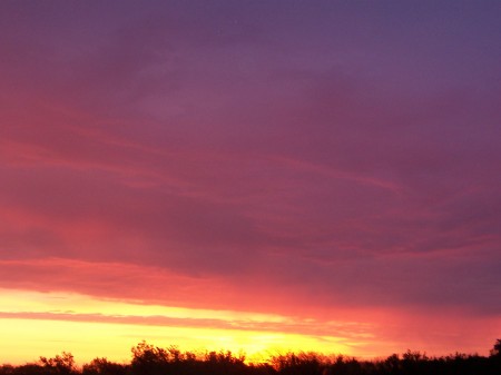A Kansas sun rise