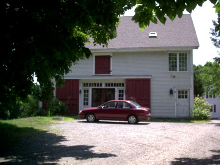 The old barn in Adamsville RI