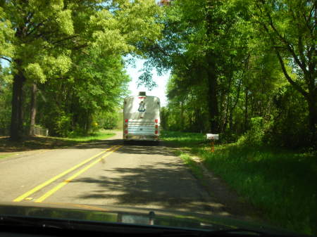 Davids Song Bus in deep East Texas