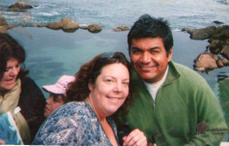 Holly and George Lopez