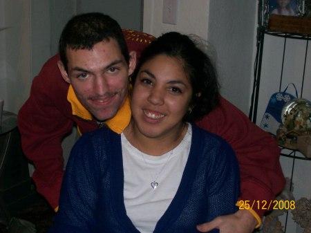 MY SON NICK AND GIRLFRIEND DENISE