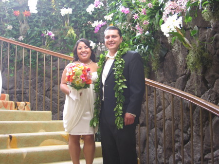 My oldest Grandaughter's Wedding Day 9/2009