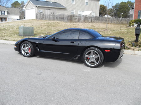 MY CAR Z06 MY SWEETY BOUGHT IT FOR ME.