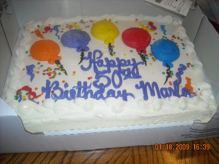 My B-day cake