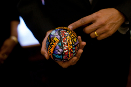 PRESIDENT OBAMA HOLDING SPECIAL ZULU COCONUT