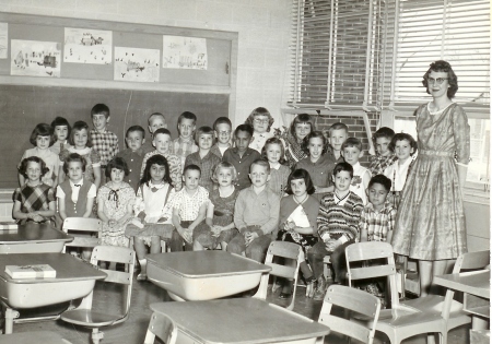 Sunset School 2nd grade class 1960-1961