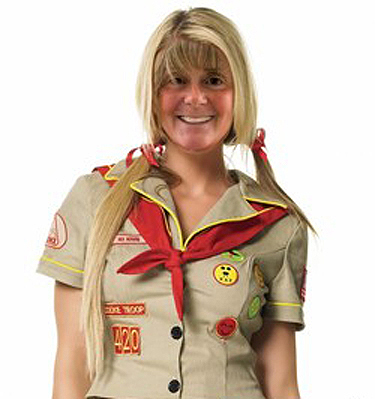 My Wife, Vickie Flegler-Morris - Scout Mom