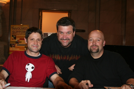 Grant Wilson, Jason Hawes and I October 2007