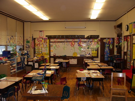 Ms Coffey's room in 07