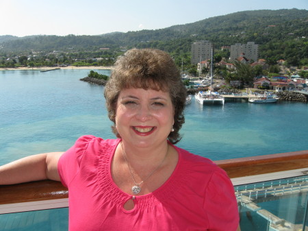 Teresa on our cruise