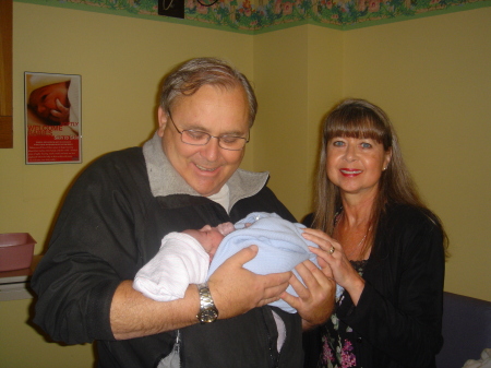 Our precious new grandson arrives!