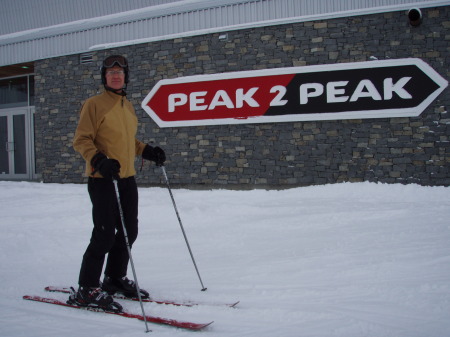 Whristler, B.C., peak to peak chair lift.