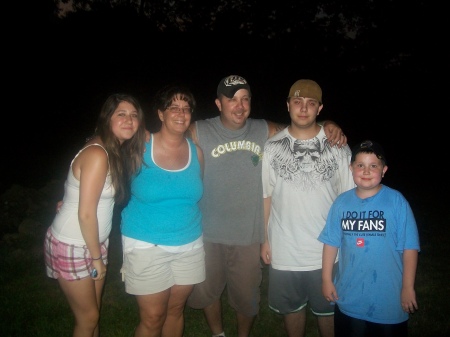 my Son John his wife Marylou and their childre