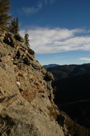 Mt. Evans lookout point