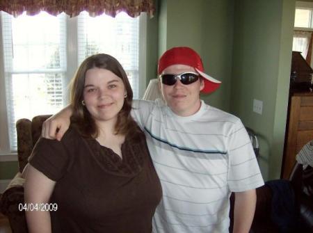 My son Michael and daughter Jenn