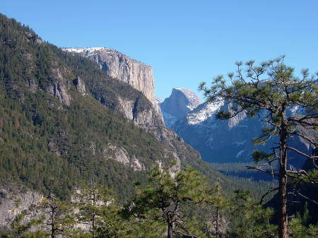 Half-dome in Yosemite