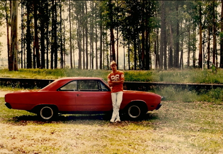 Me and my car in 1987 when I returned to Brazi