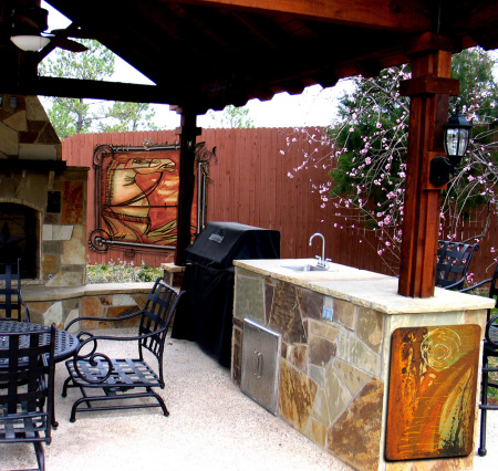 Patio artwork