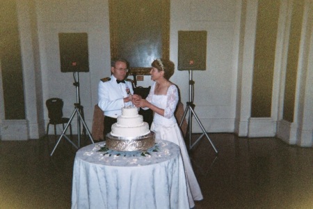 My wedding picture 2003 to Mark Moranville